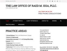 Tablet Screenshot of issalawoffice.com